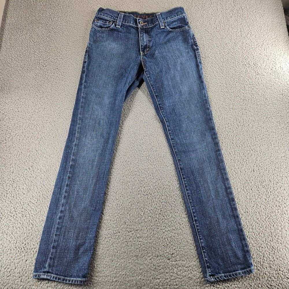 Levis Jeans Mens‎ 30x30 Blue Super Skinny Stretch Denim Low Rise